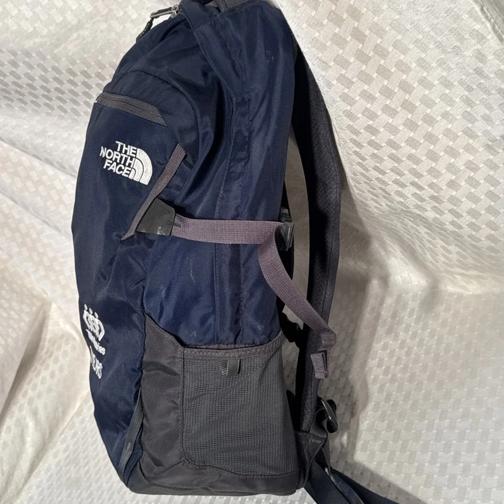 North Face Fall Line Navy & Charcoal TD Industries Commuter Laptop Daypack